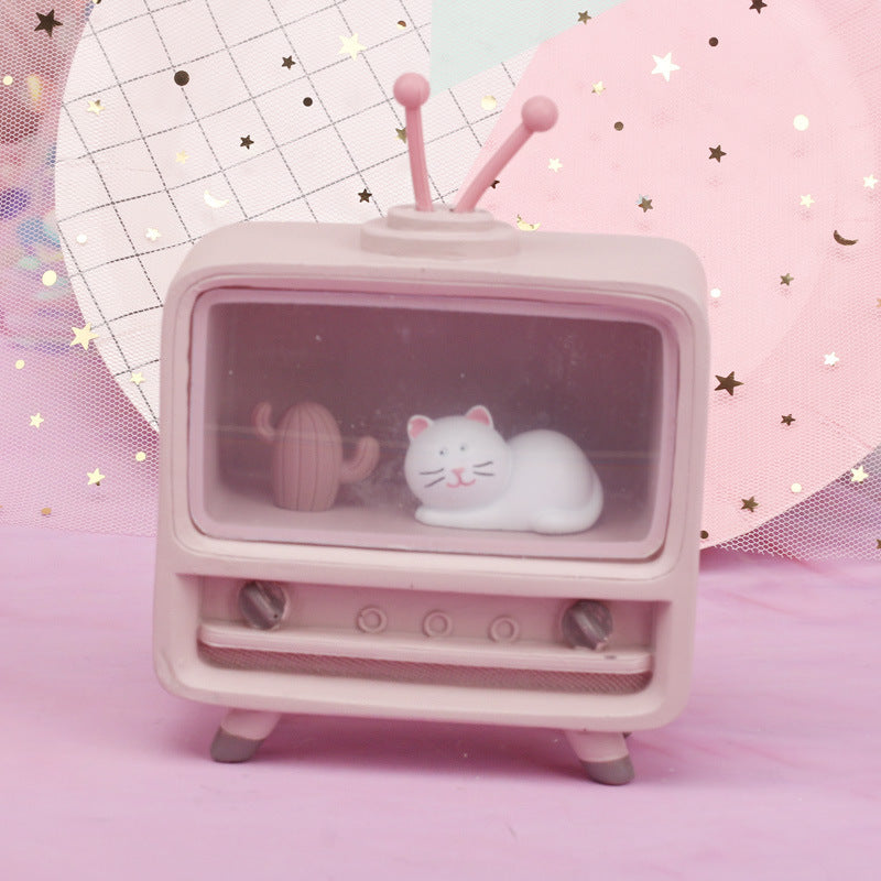 cat cartoon night light