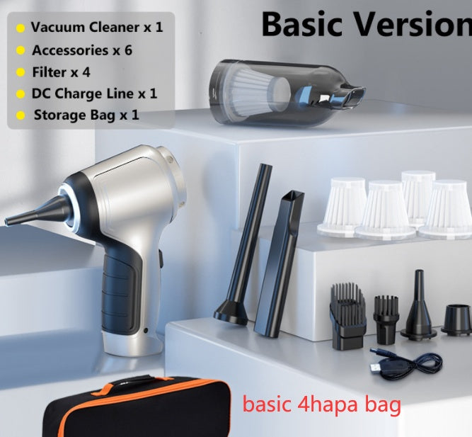 Car Mounted Brushless Handheld Inflatable Vacuum Cleaner