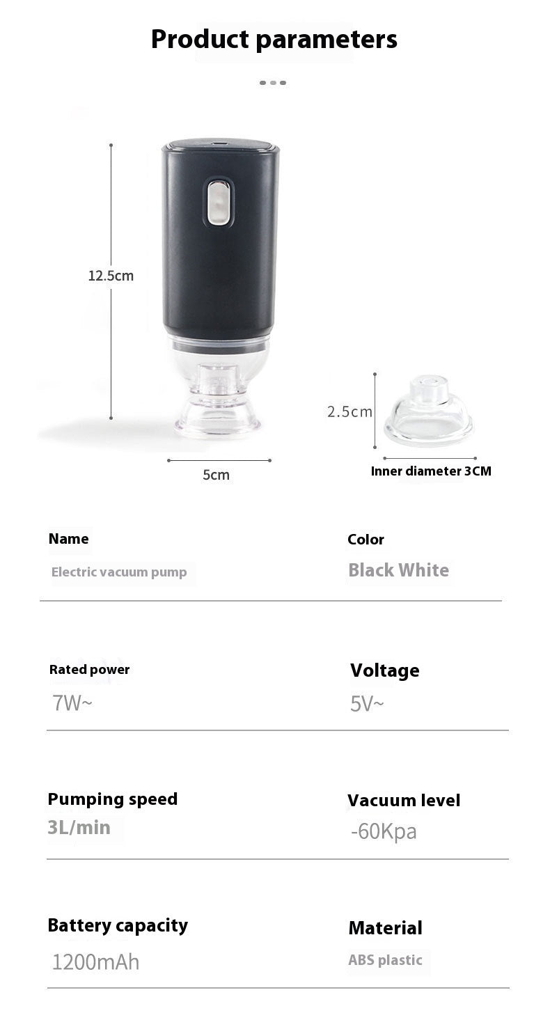 Handheld Mini Household USB Vacuum Machine