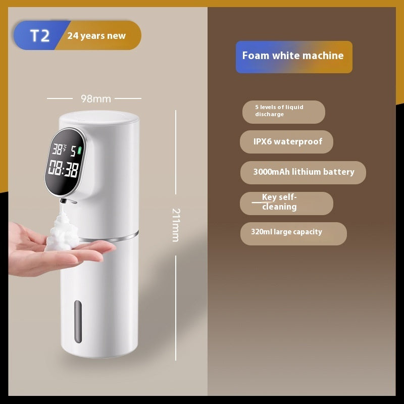 Automatic Hand Washing Machine Induction Intelligent Wall-mounted Rechargeable Soap Dispenser