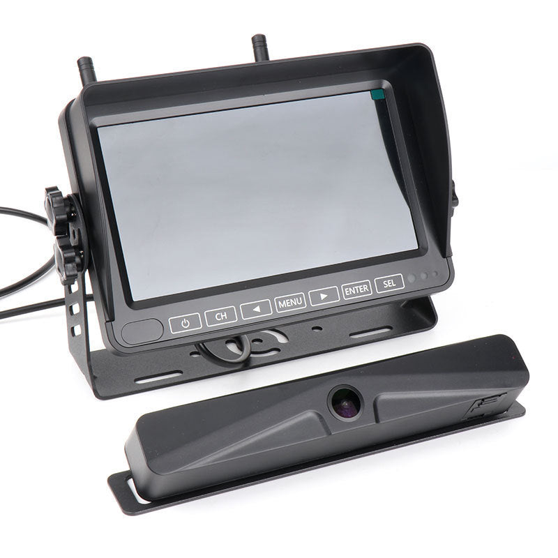 Car Wireless Solar Car Camera Reversing Image HD Rear View Monitor Car Monitor