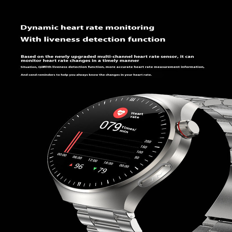 Bluetooth Calling Micro Physical Examination ECG Body Fat Five-dirty Detection Multi-sport Smart Watch
