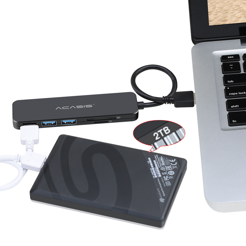Hub hub card reader