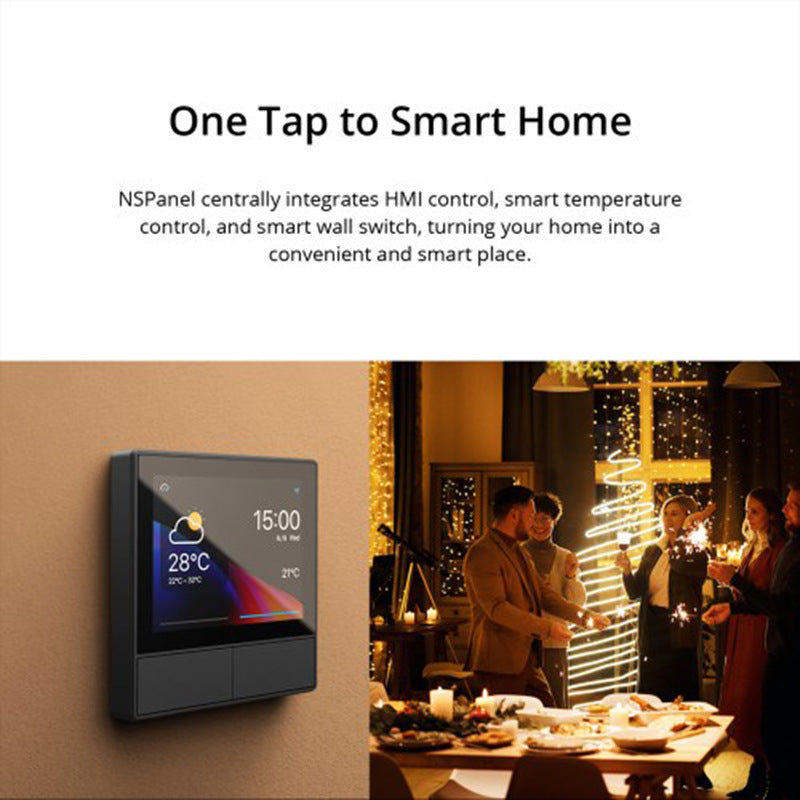 Central Thermostat HMI Control Smart Home