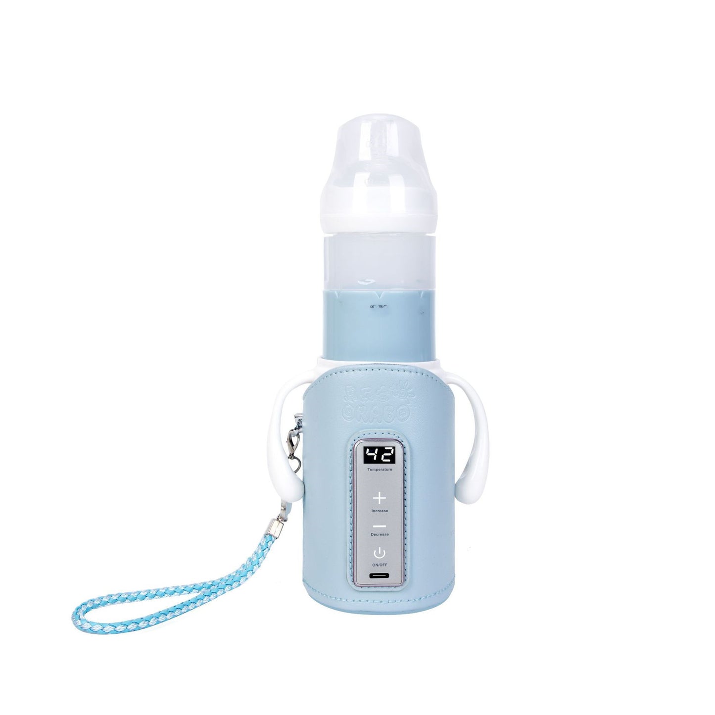 Smart Bottle Thermostat Milk Jacket Heating Travel Portable