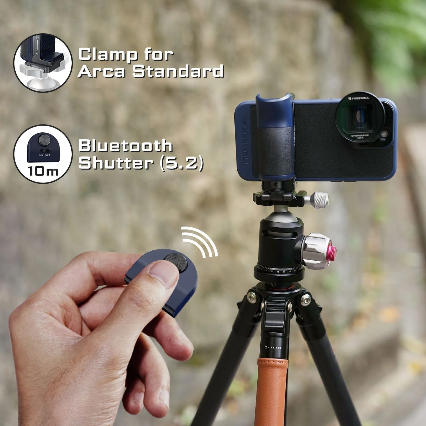 Bluetooth Multifunction Bracket Selfie Stick