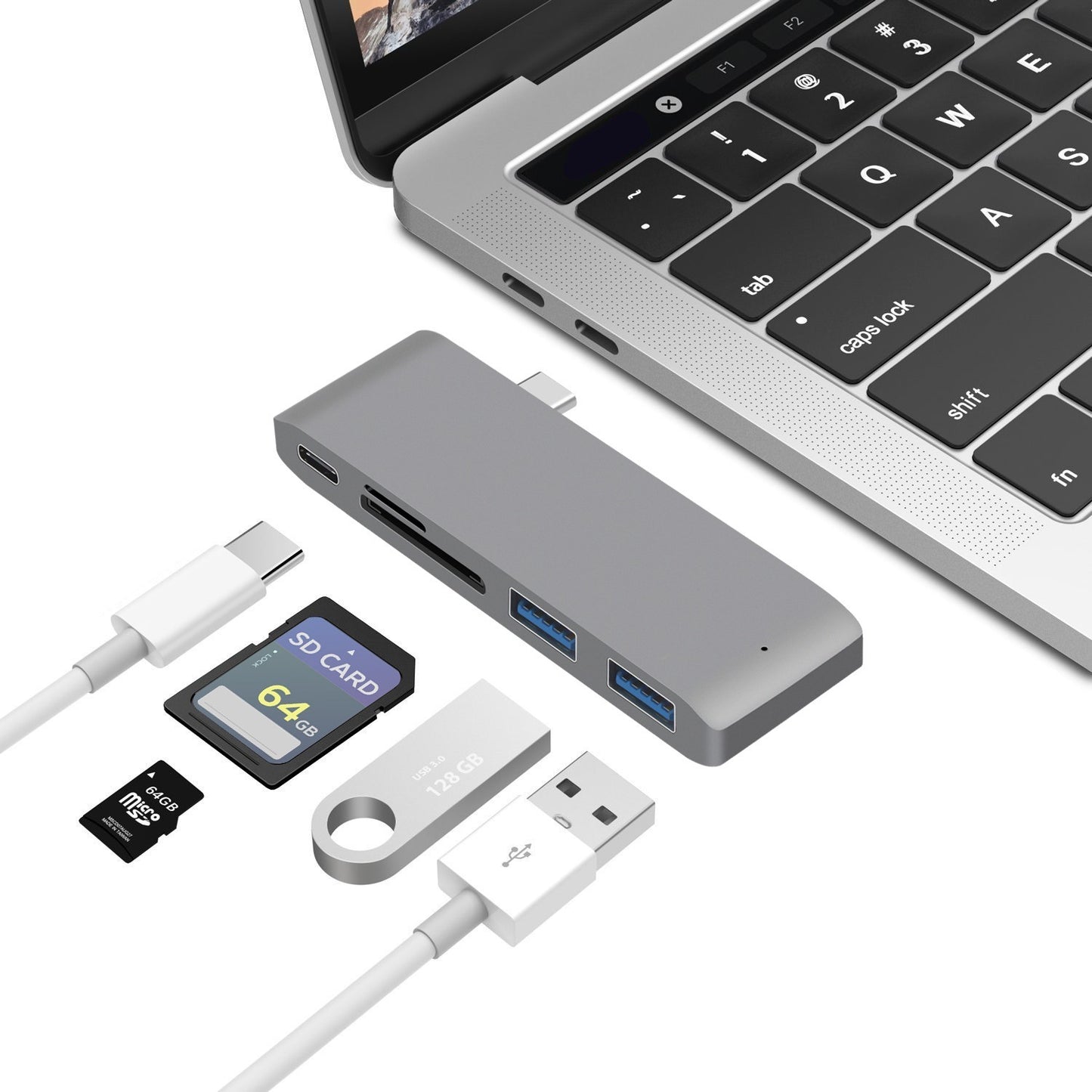 Home Fashion Minimalist Computer Hub Converter