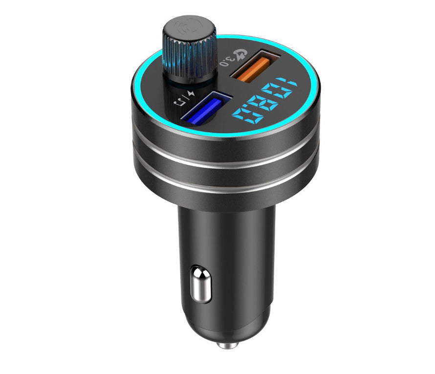 Bluetooth Transmitter Receiver Dual Usb Multifunction Car Charger