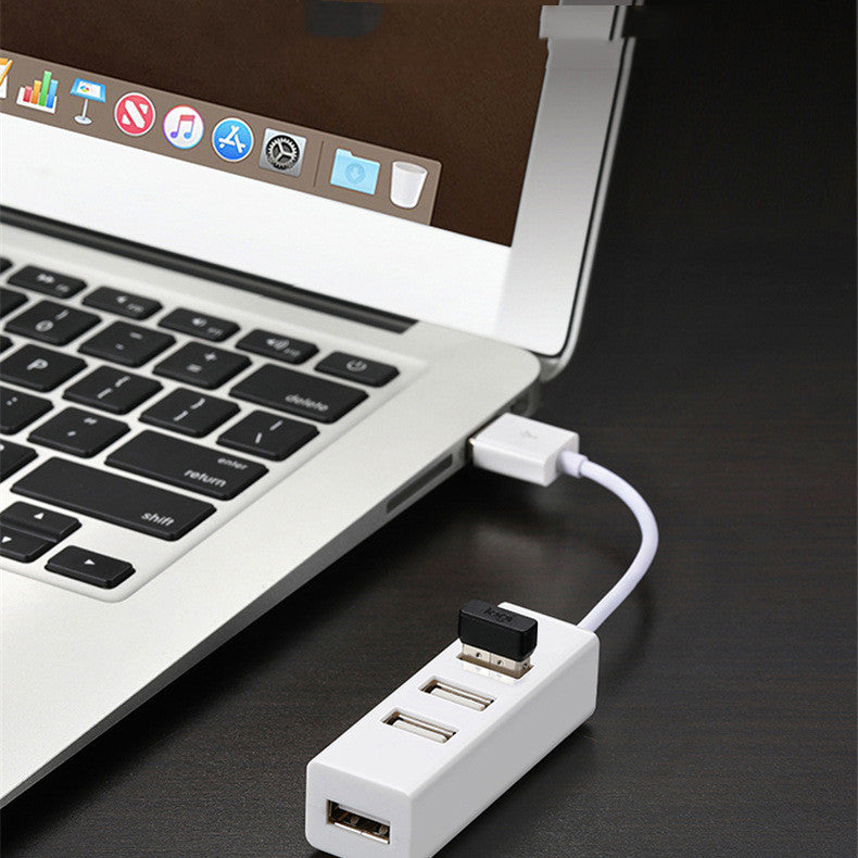 One For Four Docking Station Notebook Computer Splitter HUB 4 Port Hub