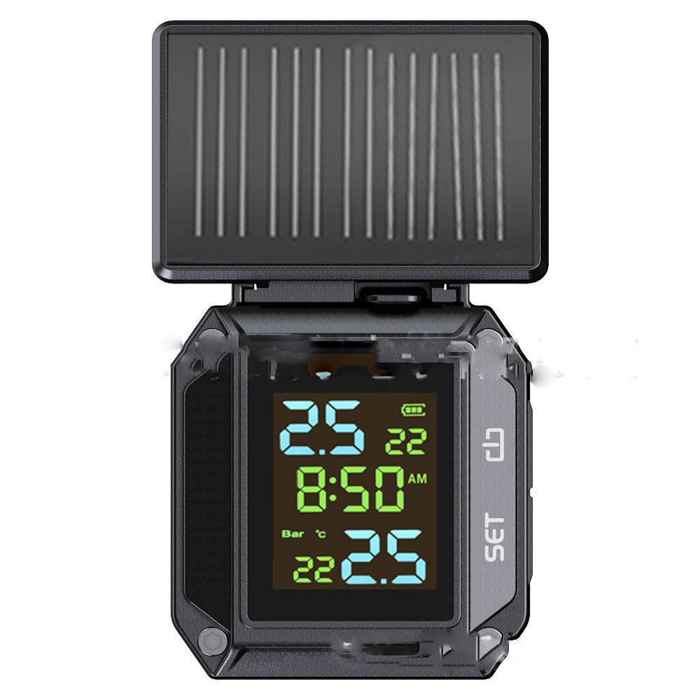 Solar Motorcycle Tire Pressure Monitor