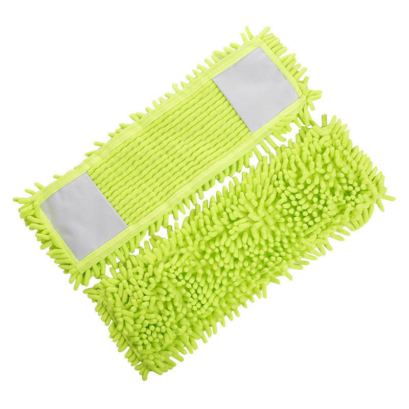 The mop head rotates
