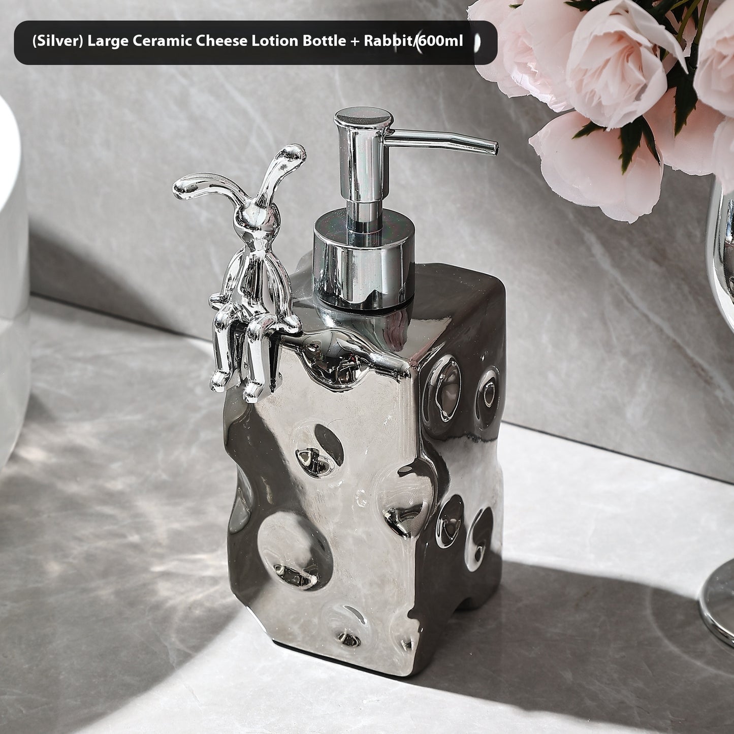 Ceramic Hand Sanitizer Storage Bottle