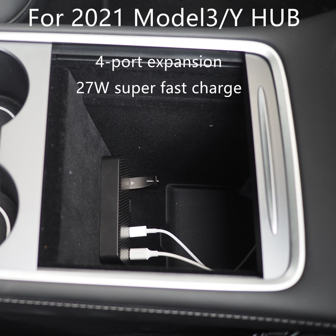 Accessories USB Extension HUB Hub Hidden Storage Compartment