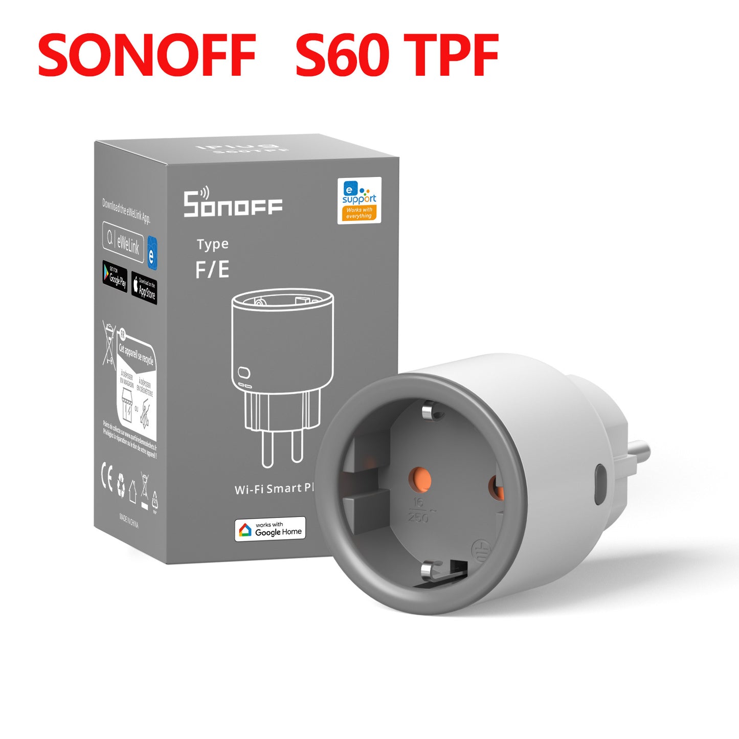 Smart Socket Power Statistics Remote Voice