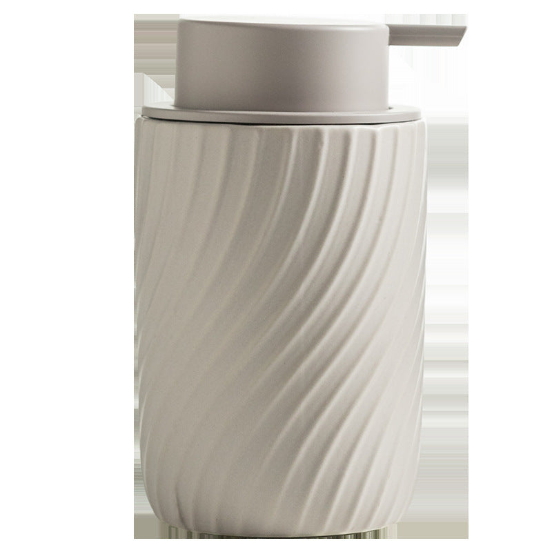 Ceramic Emulsion Hand Sanitizer Shower Gel Bottle