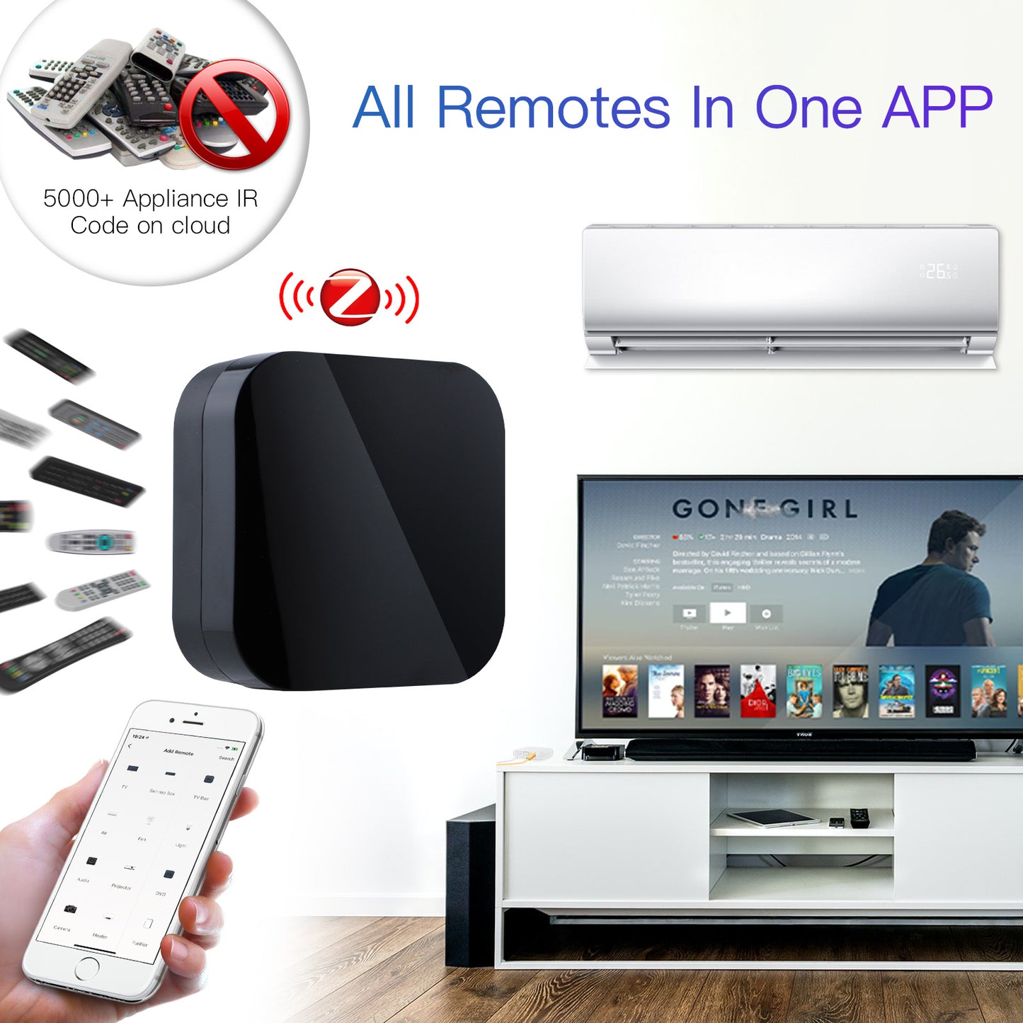 Timing Control Intelligent Voice Infrared Remote Control