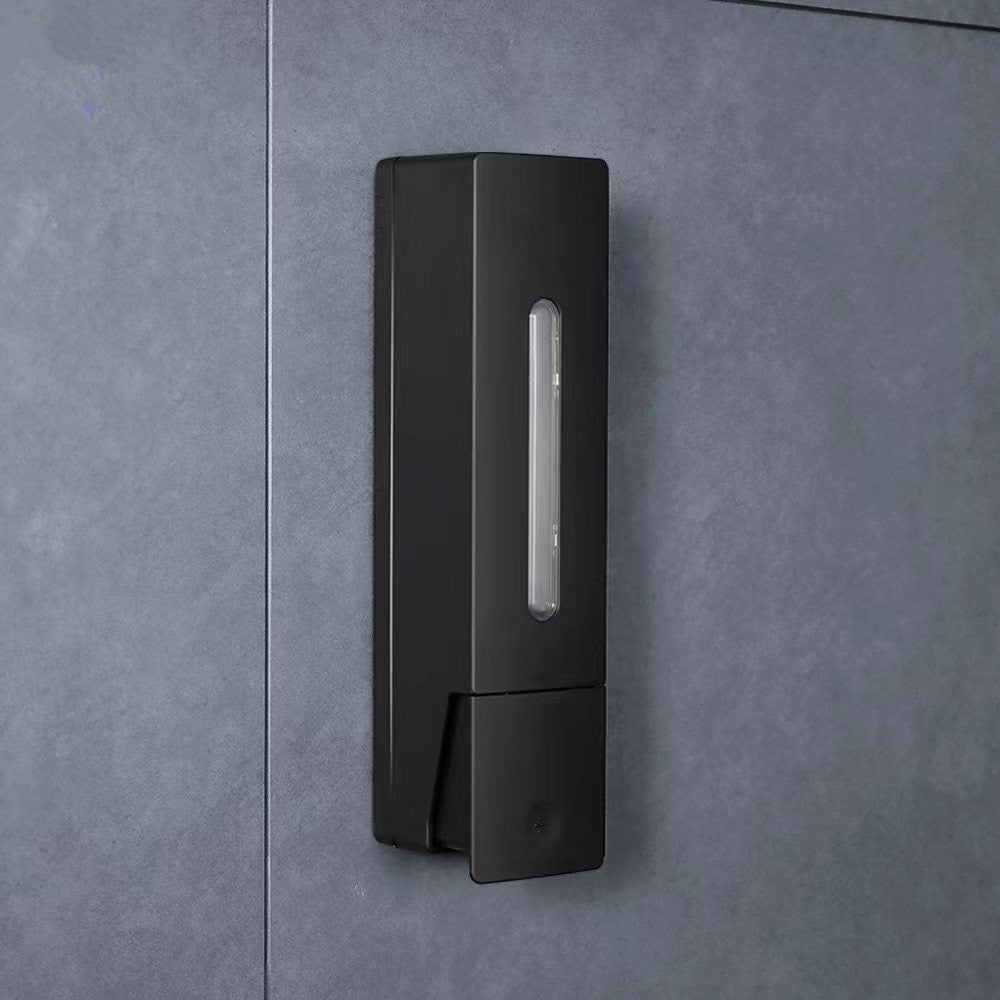 Wall-mounted Punch-free Hair & Body Shampoo Box Press Soap Dispenser