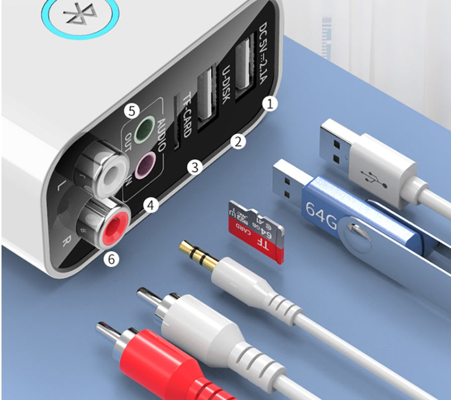 Adapter Bluetooth Receiver Transmitter 2-in-1