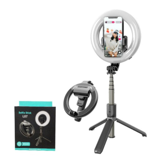 Tooth Selfie Stick Net Celebrity Fill Light Lamp Anchor Shake