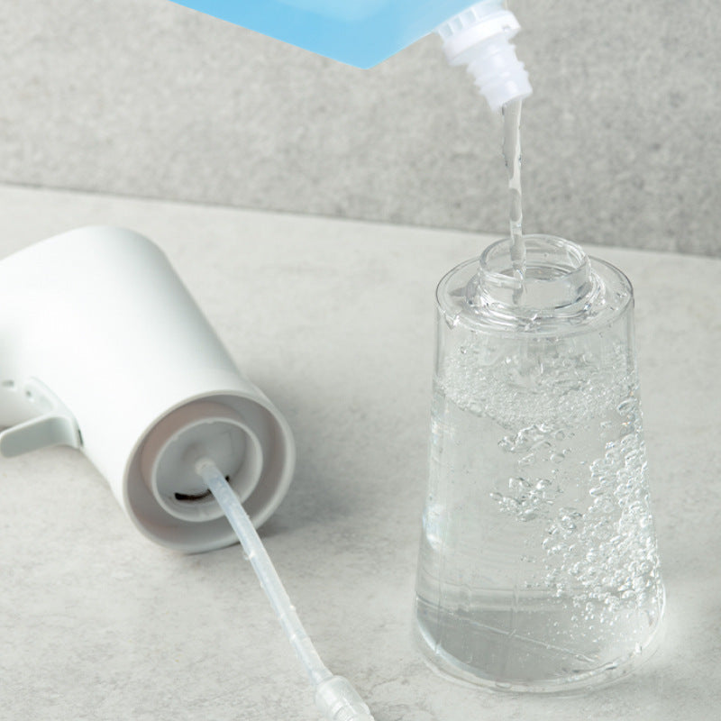 Practical Key-controlled Flat Soap Dispenser For Cleaning And Foaming Machines