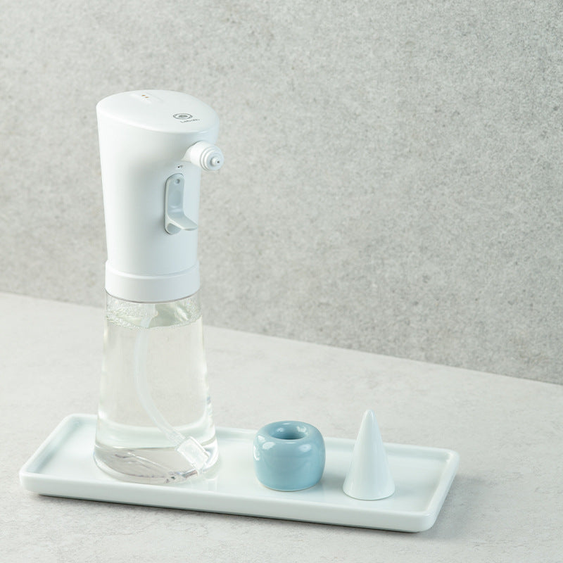 Practical Key-controlled Flat Soap Dispenser For Cleaning And Foaming Machines