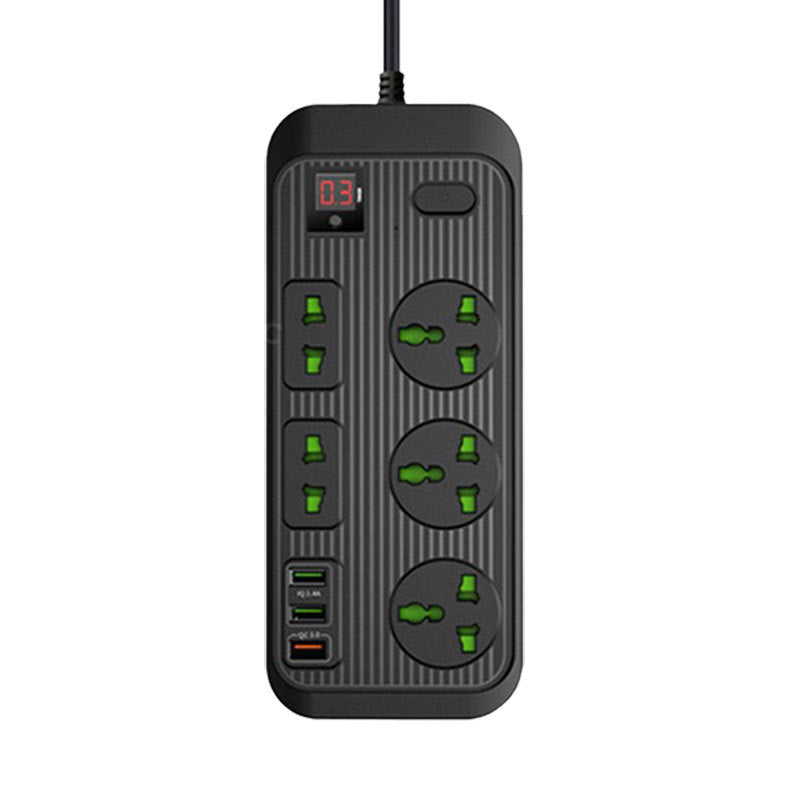USB Power Strip Smart British Plug Multi-function Power Strip