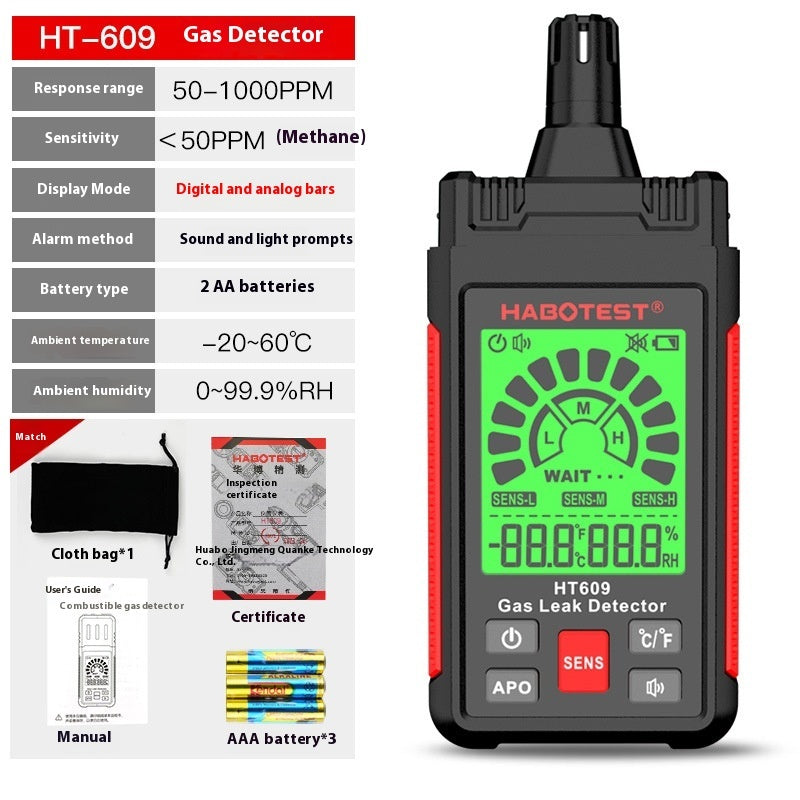 Combustible Gas Detector Detector Handheld Leak Detection Pen