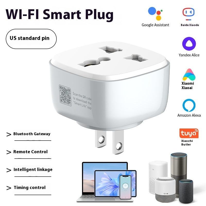 Smart Home Socket Remote European And British Standard Power Plug Adapter