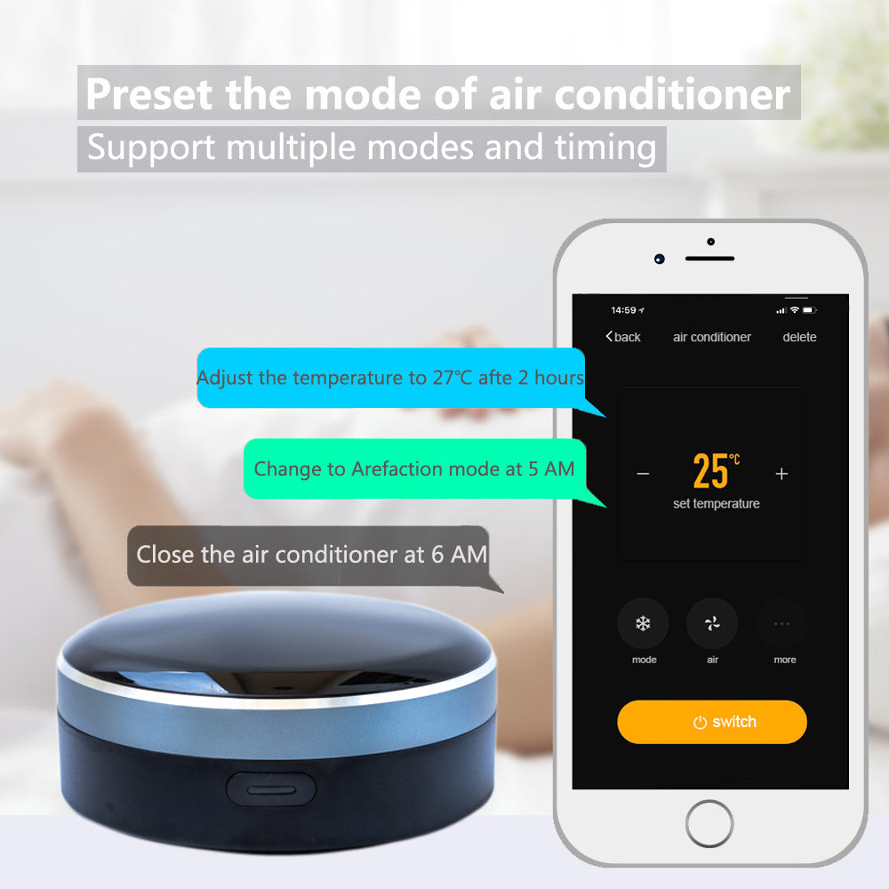Graffiti Intelligent Infrared Voice Remote Universal Remote Control