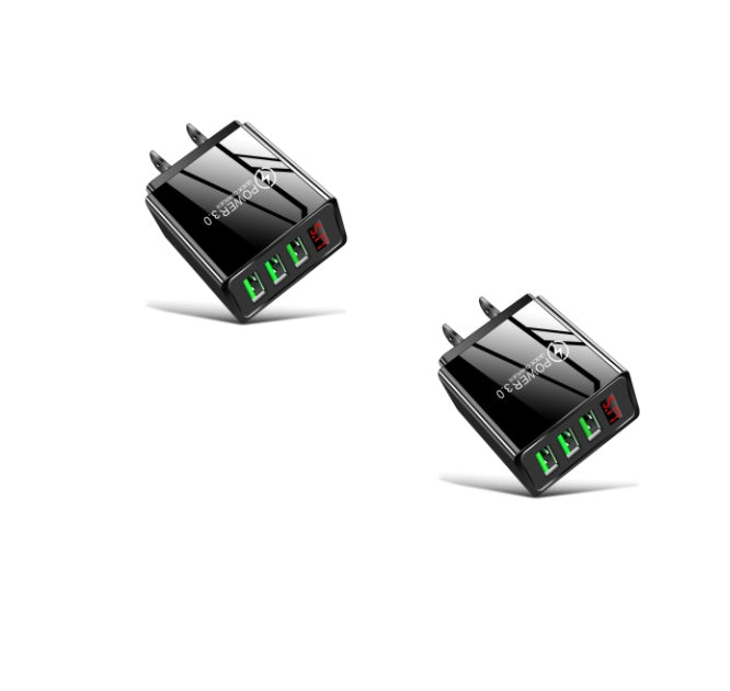 Digital Display Charger Digital Display Quick Charger Smart Phone Charging Head