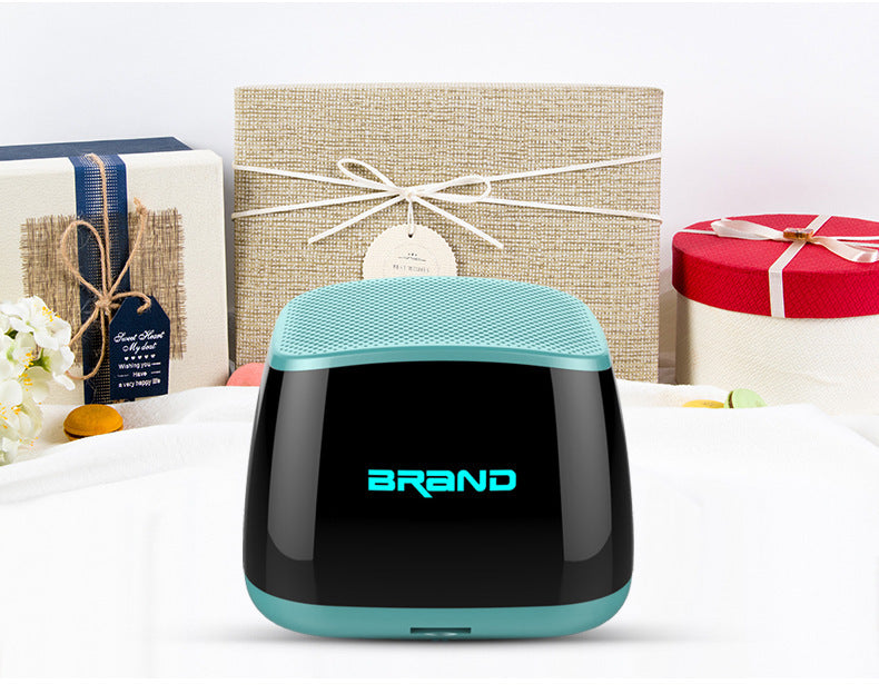 Speaker Bluetooth Speaker Backlit Smart Blue