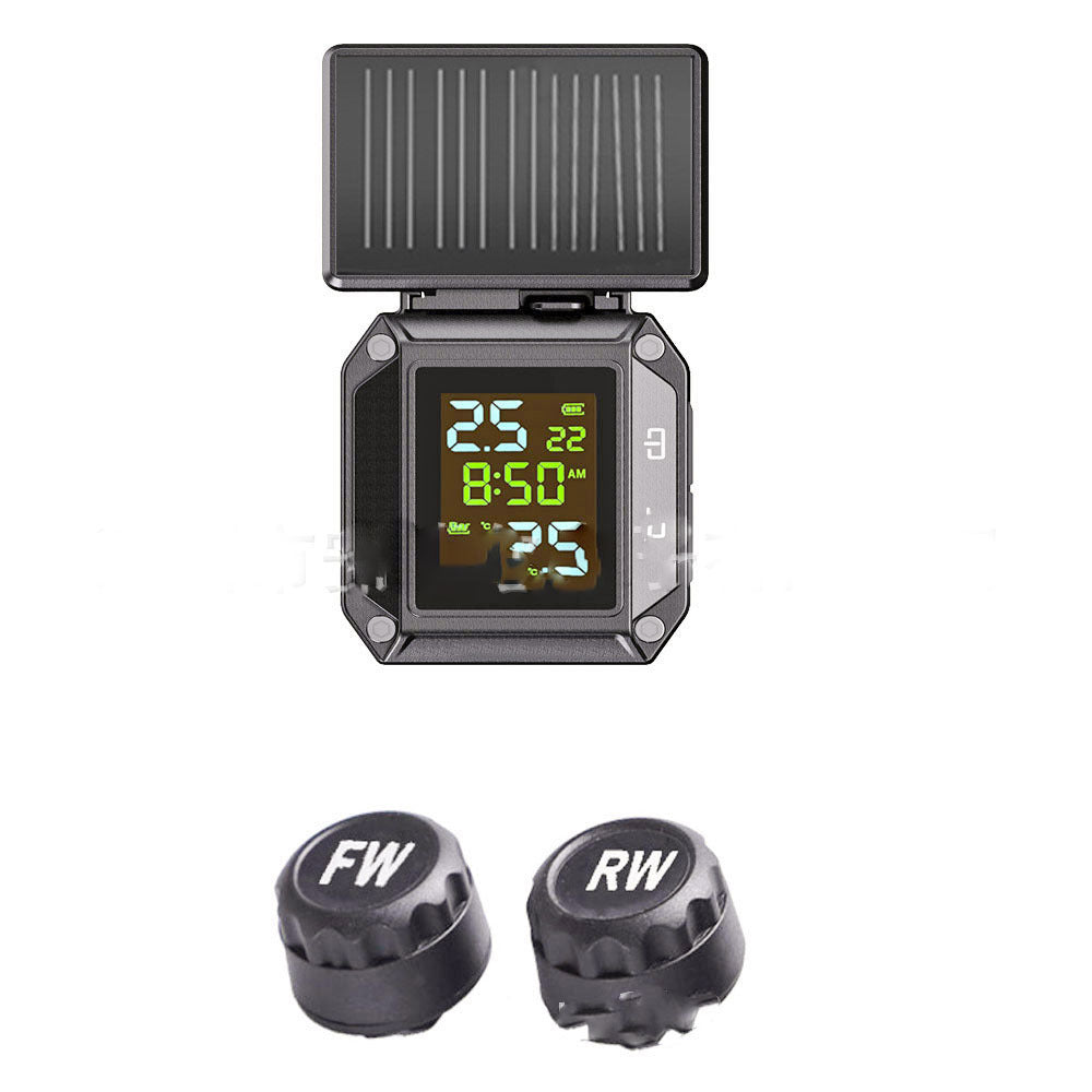 Solar Motorcycle Tire Pressure Monitor