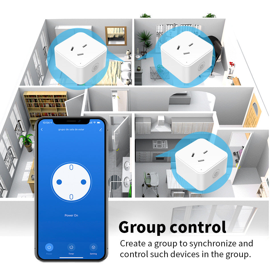 Smart Phone Remote Voice Control Socket