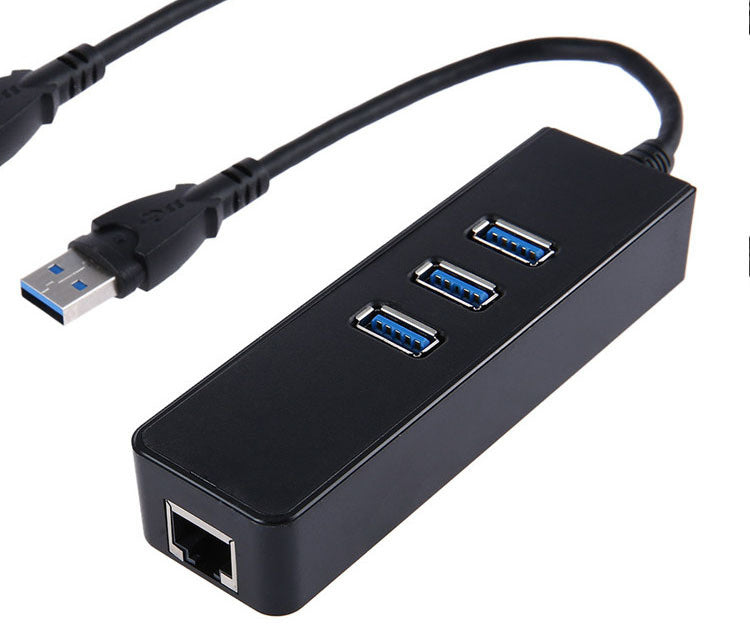 1000m3-port Hub3.0GigabitNetworkCard Hub Hub