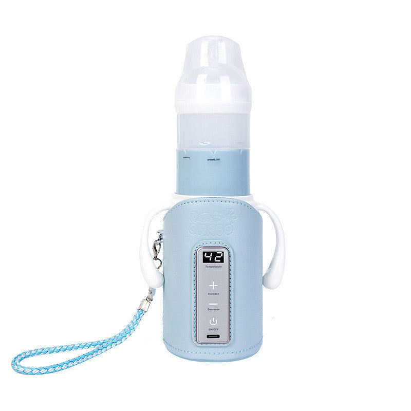 Smart Bottle Thermostat Milk Jacket Heating Travel Portable