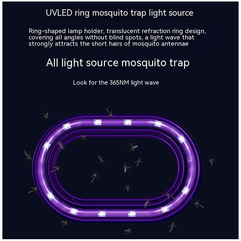 Smart Mosquito Killing Lamp Home Indoor Plug-in Type Mosquito Killer Battery Racket Static