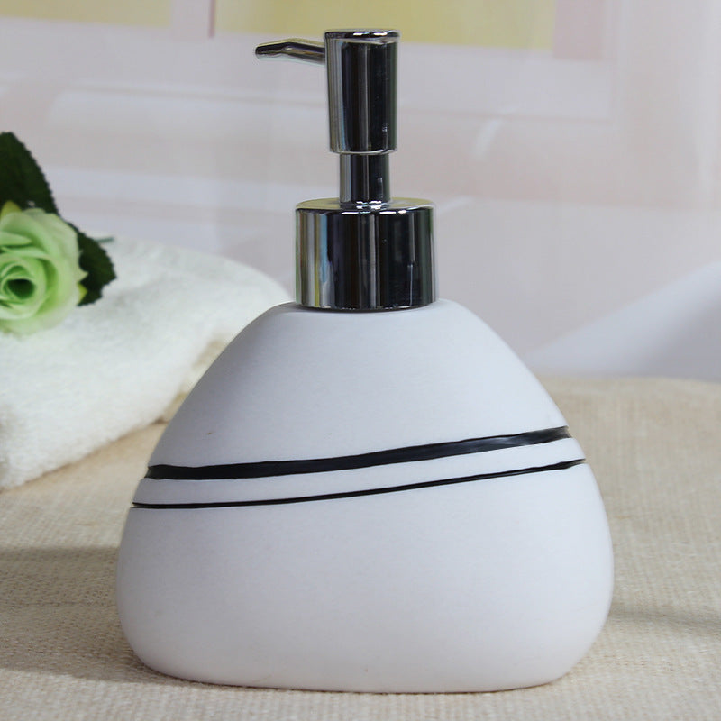 Squeeze Hand Sanitizer Ceramic Retro Small Bottle
