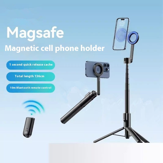 Magsafe Magnetic Selfie Stick Tripod Outdoor