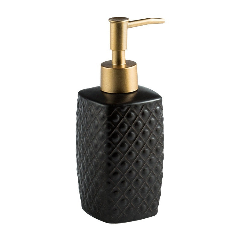 Simple Ceramic Hand Sanitizer Bottle Hotel Club