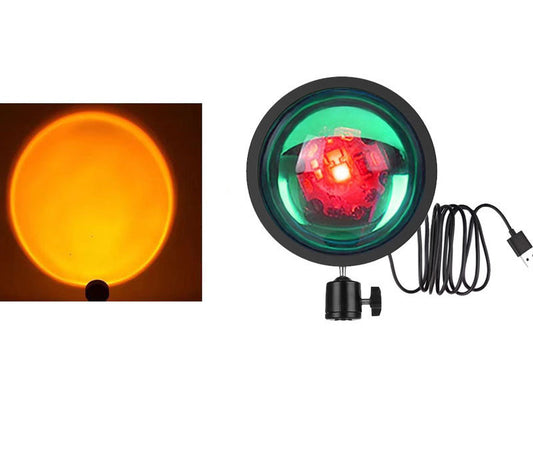 Desktop Retractable Sunset Light, Sunset Light, Atmosphere Night Light