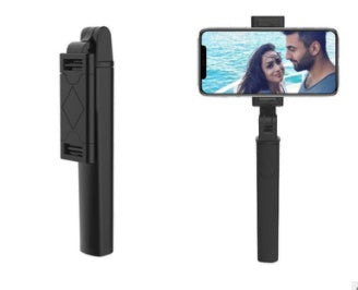 Compatible with Apple, Explosive Bluetooth Selfie Stick Integrated Selfie Artifact Mobile Phone Universal Video Broadcast Tripod Selfie Stick