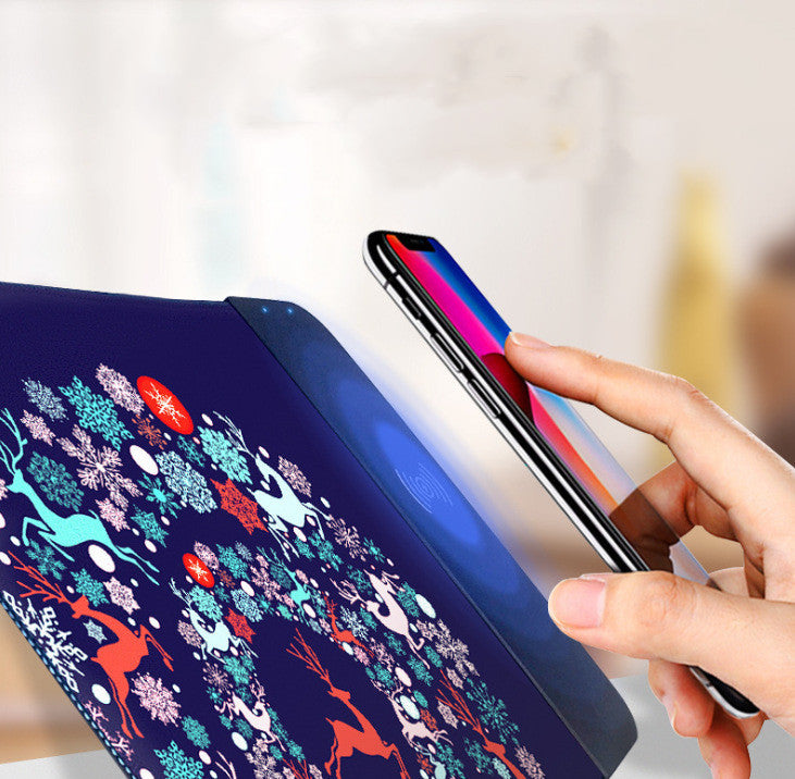 Wireless Charging Mouse Pad Cute Cartoon Mousepad Mouse Dot Pad Cartoon Pad