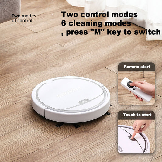 Large Suction Silent Intelligent Sweeping Robot