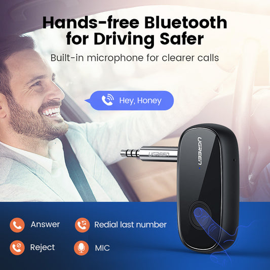Car aux bluetooth receiver