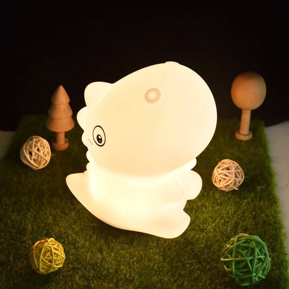 Silicone pat light dinosaur night light