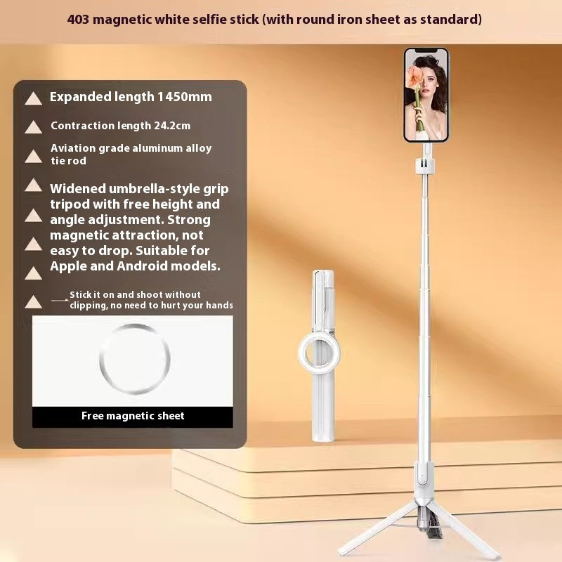 Magsafe Magnetic Selfie Stick Tripod Outdoor