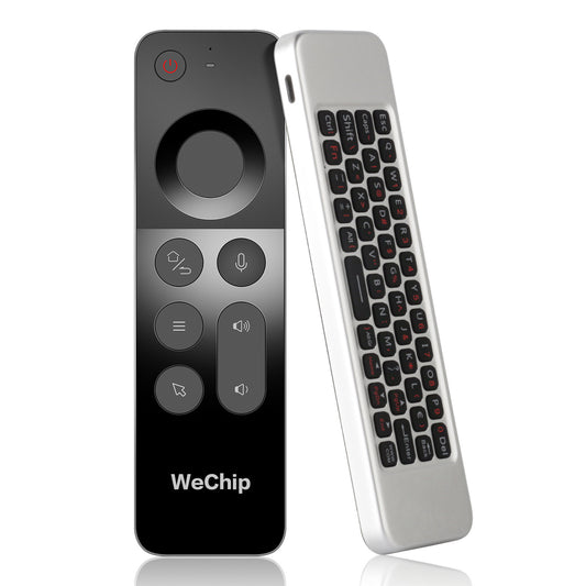 Double-sided Wireless Mini W3 Intelligent Voice Remote Control
