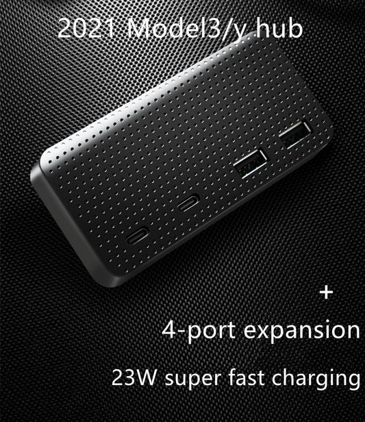 Accessories USB Extension HUB Hub Hidden Storage Compartment