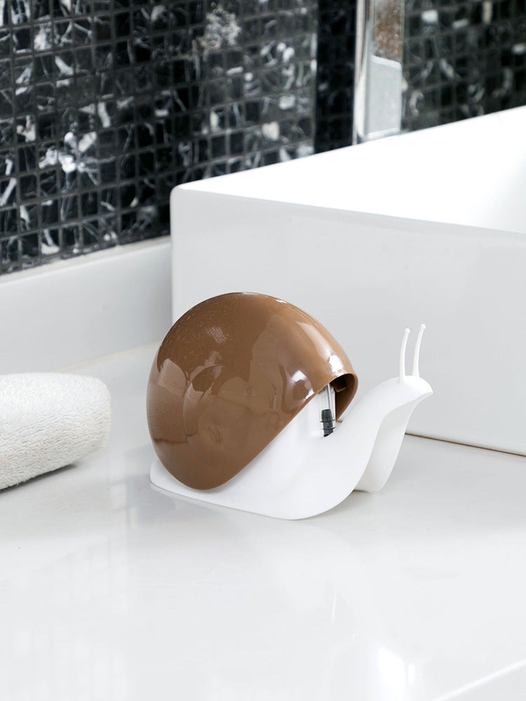 Snail-shaped hand sanitizer lotion bottle