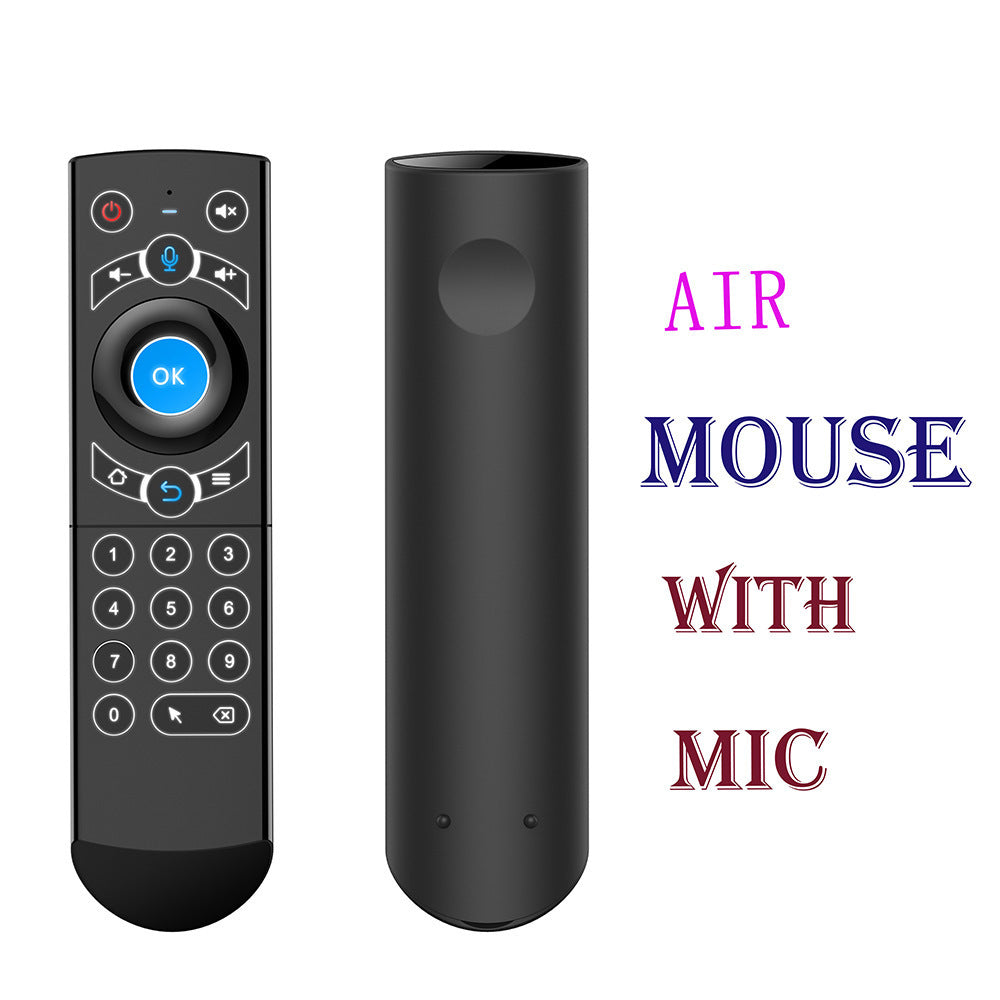 Cross-border Google Intelligent Voice TV Set-top Box Universal Remote Control Wireless Mouse And Keyboard